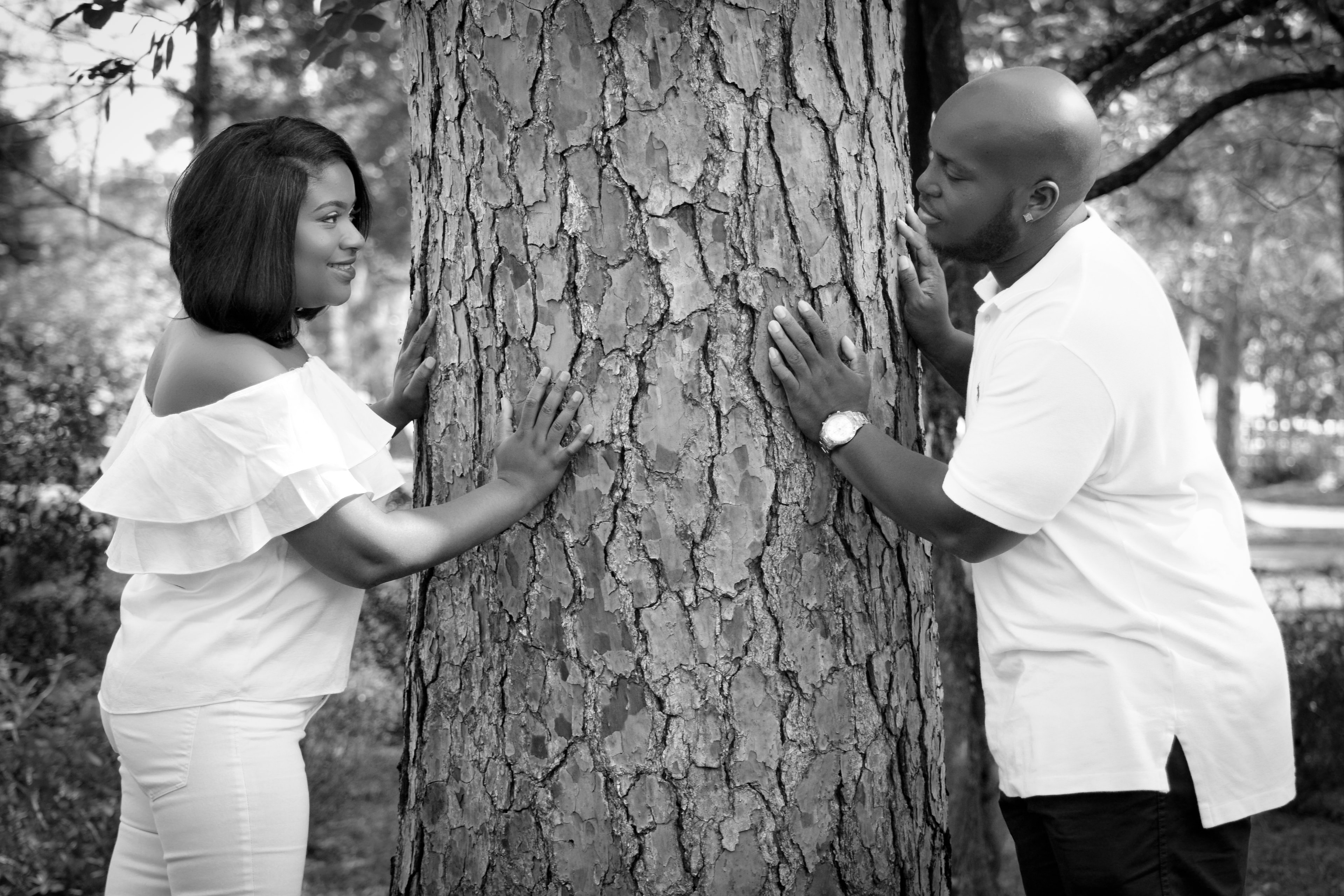 Engagement couple photo session